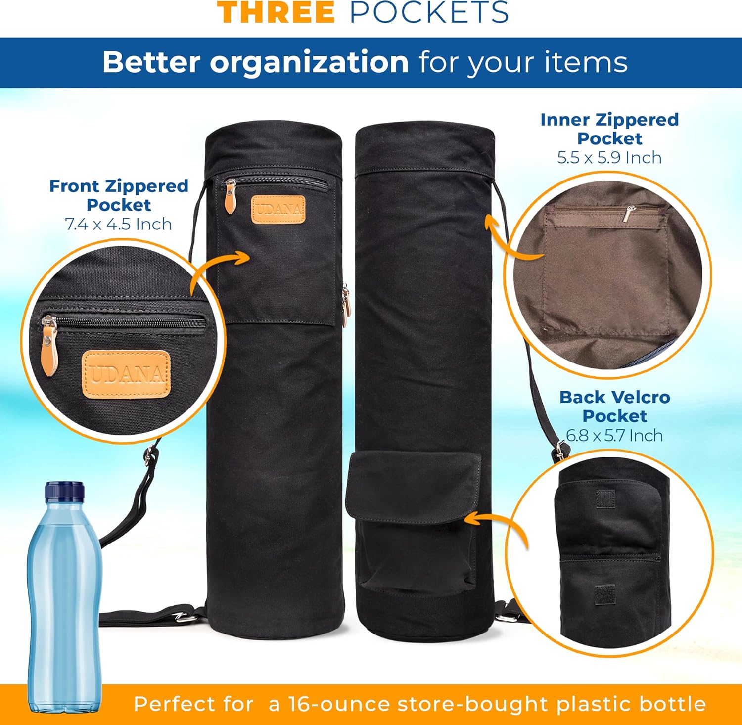 LAVA ヨガマット X 2 ヨガマットケース ブラック LAVA ヨガマット